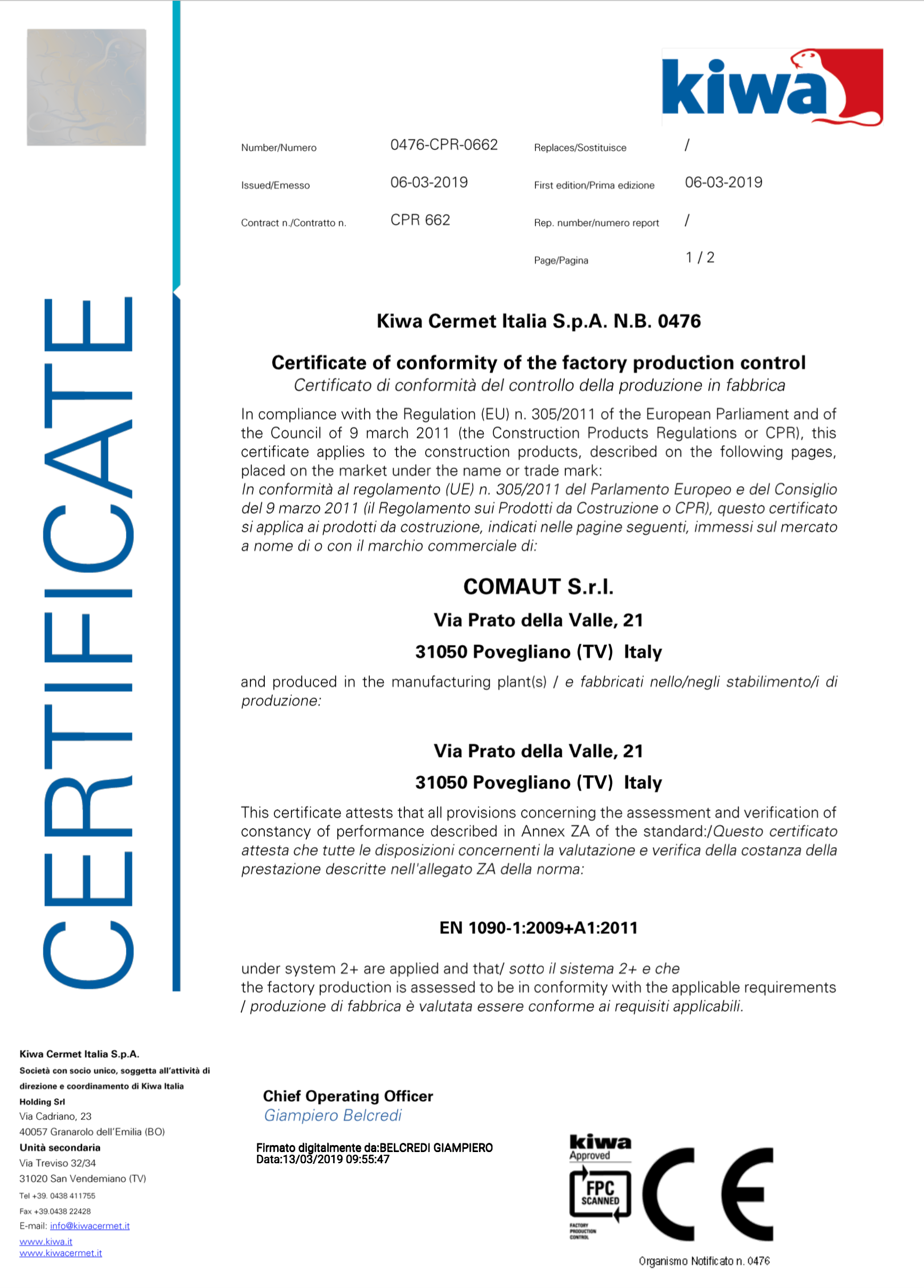 Certificati